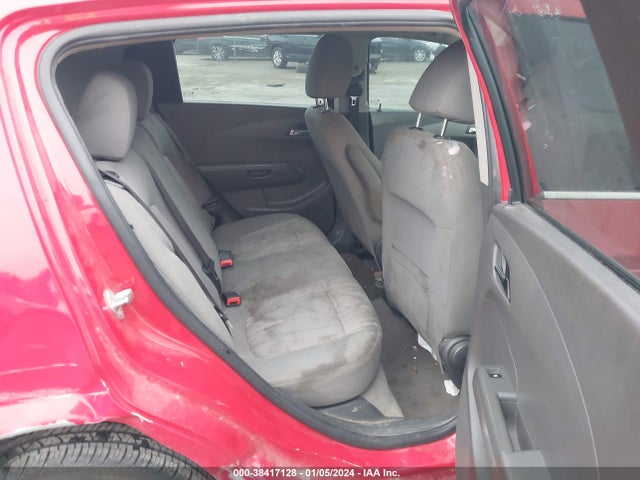Chevrolet Sonic Lt Auto 2014 1G1JC6SH3E4114729 Image 8