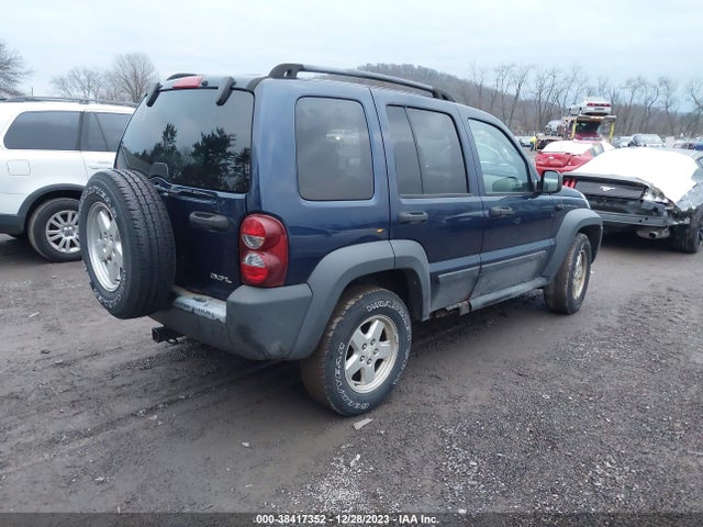 2006 JEEP LIBERTY SPORT VIN: 1J4GL48K76W193685