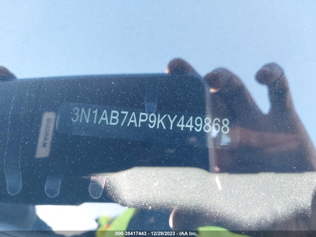 Nissan SENTRA S 2019 3N1AB7AP9KY449868 Image 9