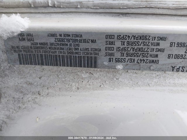 RAM Promaster City Tradesman 2018 ZFBERFAB0J6L38952 Image 9