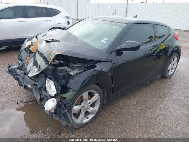 Hyundai Veloster Base W/black 2014 KMHTC6AD6EU190035 Image 2