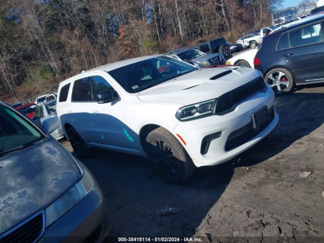 2022 Dodge Durango Gt Plus Awd მანქანა იყიდება აუქციონზე, vin: 1C4RDJDG9NC193683, აუქციონის ნომერი: 38418114