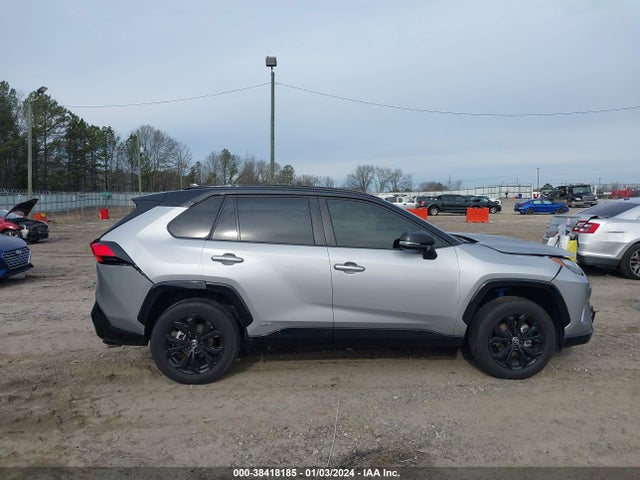 2022 TOYOTA RAV4 XSE HYBRID VIN: JTME6RFV0ND521795