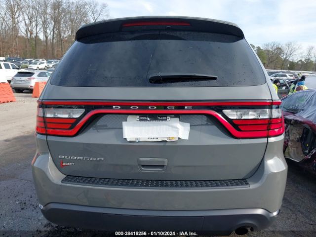 1C4RDHAG7NC158900 Dodge Durango Sxt Rwd