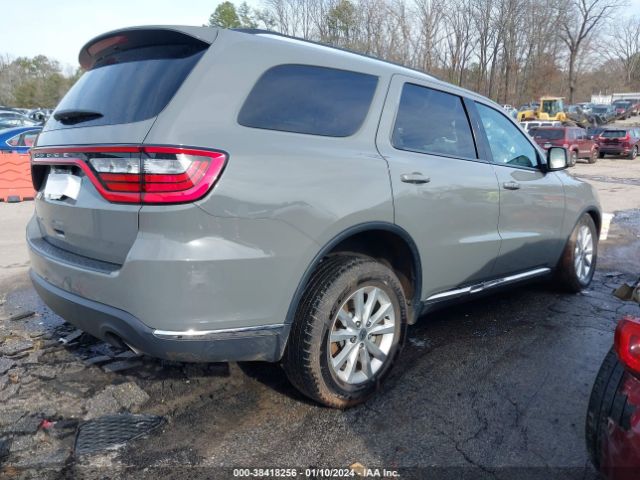 1C4RDHAG7NC158900 Dodge Durango Sxt Rwd