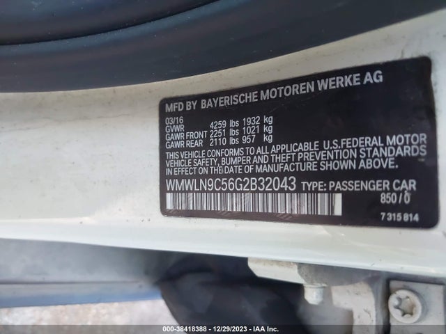 2016 MINI CLUBMAN WMWLN9C56G2B32043 Photo 8