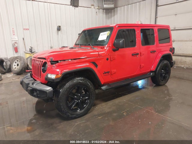 1C4HJXEG2MW666567 Jeep Wrangler Unlimited Sahara Altitude 4x4