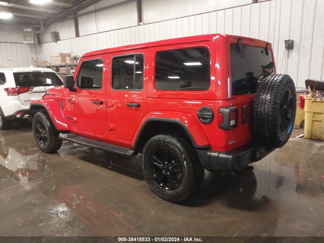 1C4HJXEG2MW666567 Jeep Wrangler Unlimited Sahara Altitude 4x4