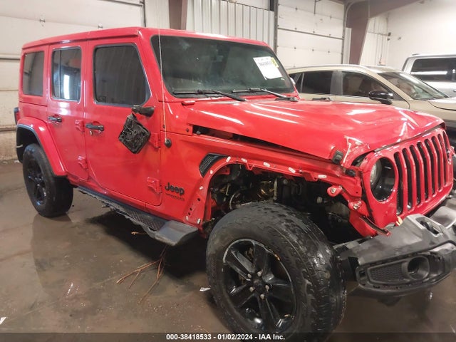 1C4HJXEG2MW666567 Jeep Wrangler Unlimited Sahara Altitude 4x4