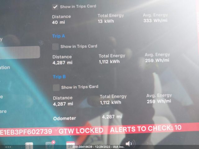 2023 TESLA MODEL 3 5YJ3E1EB3PF602739 Photo 6