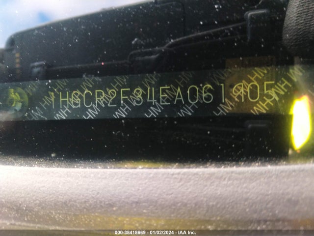 Honda ACCORD LX 2014 1HGCR2F34EA061905 Image 9