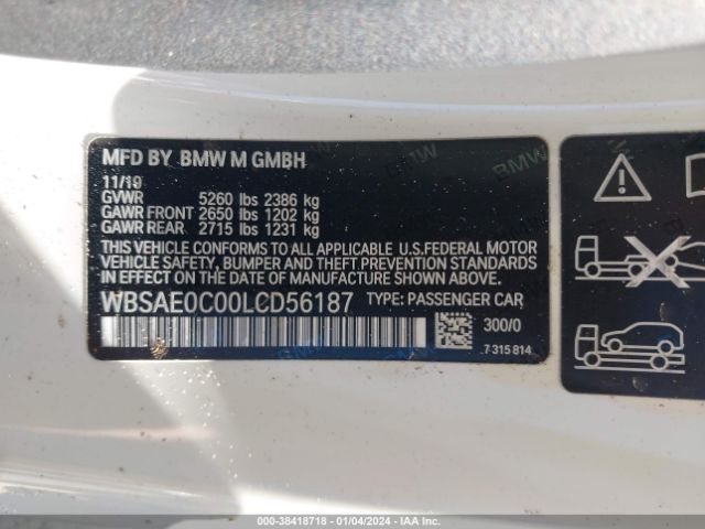 WBSAE0C00LCD56187 BMW M8