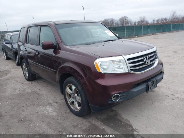 2012 HONDA PILOT EX-L VIN: 5FNYF4H51CB043633