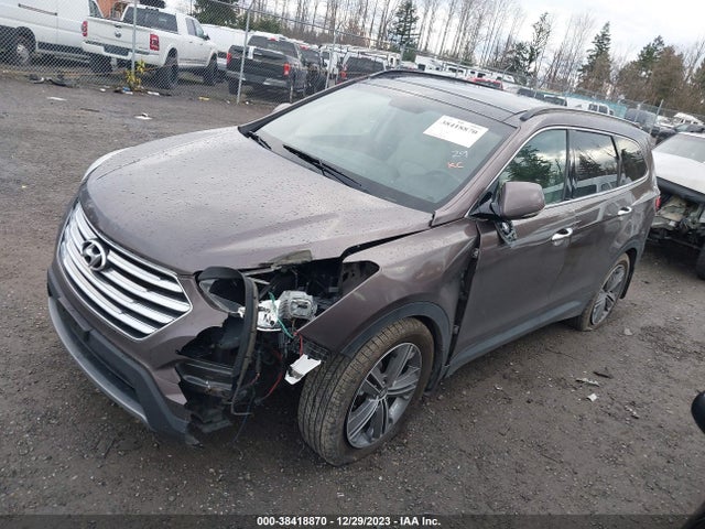 2014 HYUNDAI SANTA FE GLS VIN: KM8SRDHF4EU038678