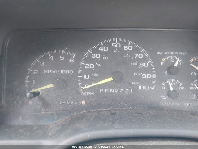 1997 CHEVROLET C/K 1500 WORK FLEETSIDE W/T VIN: 1GCEC14W5VZ115603