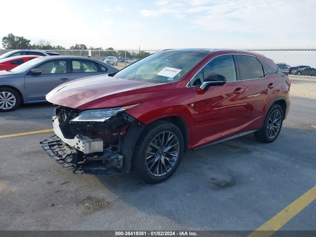2T2BZMCAXJC165406 Lexus Rx 350 F Sport