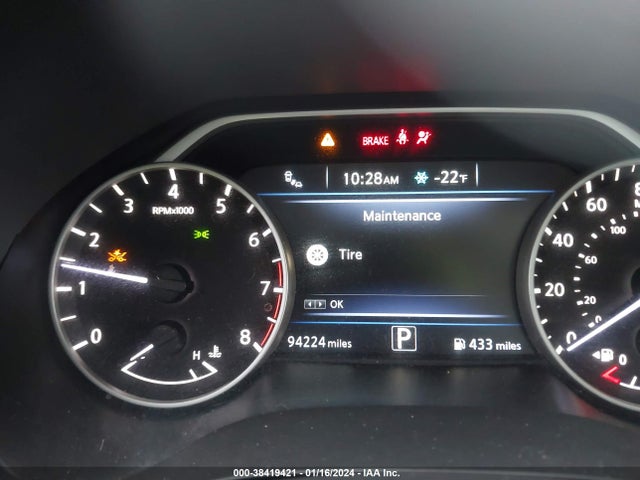 2017 NISSAN MAXIMA 3.5 SL VIN: 1N4AA6AP1HC408832