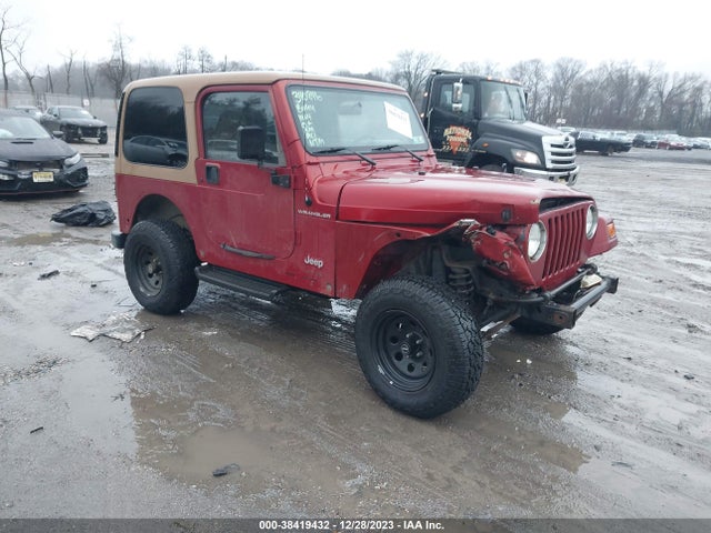 1999 JEEP WRANGLER SE VIN: 1J4FY29P4XP406647