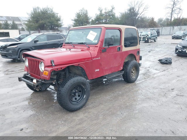 1999 JEEP WRANGLER SE VIN: 1J4FY29P4XP406647