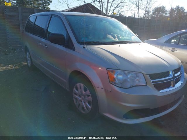 2016 Dodge Grand Caravan Se მანქანა იყიდება აუქციონზე, vin: 2C4RDGBG1GR171306, აუქციონის ნომერი: 38419441