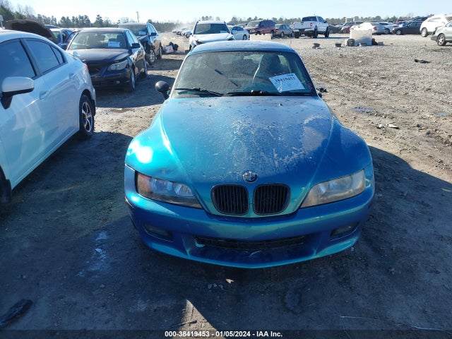 1998 BMW Z3 2.8 VIN: 4USCJ3333WLG20489
