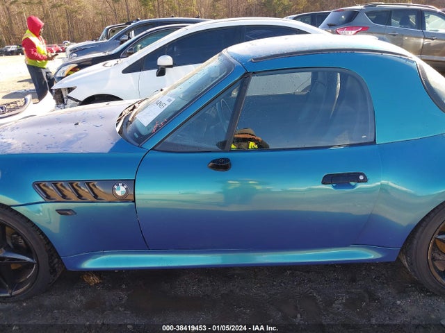 1998 BMW Z3 2.8 VIN: 4USCJ3333WLG20489