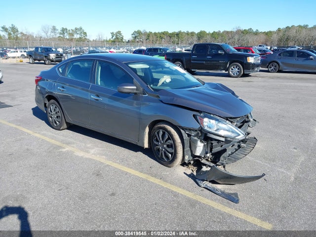 Nissan SENTRA S 2019 3N1AB7AP2KY386631 Image 1