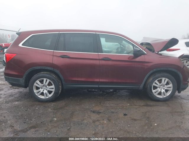 5FNYF6H19JB053378 Honda PILOT LX