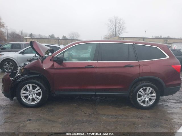 5FNYF6H19JB053378 Honda PILOT LX
