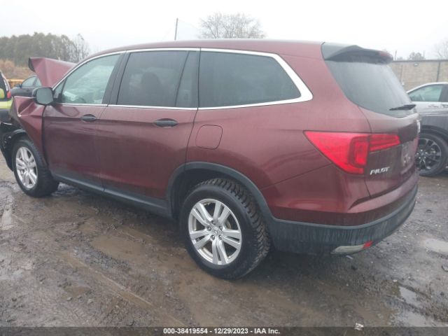 5FNYF6H19JB053378 Honda PILOT LX