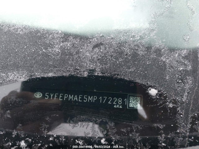 Toyota COROLLA LE 2021 5YFEPMAE5MP172281 Image 9