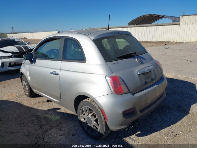 2012 FIAT 500 3C3CFFARXCT291436 Photo 2