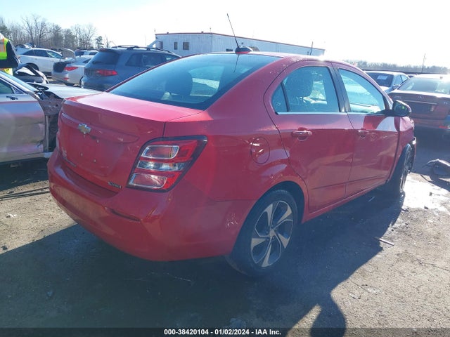 Chevrolet Sonic Premier Auto 2017 1G1JF5SB9H4113859 Image 4