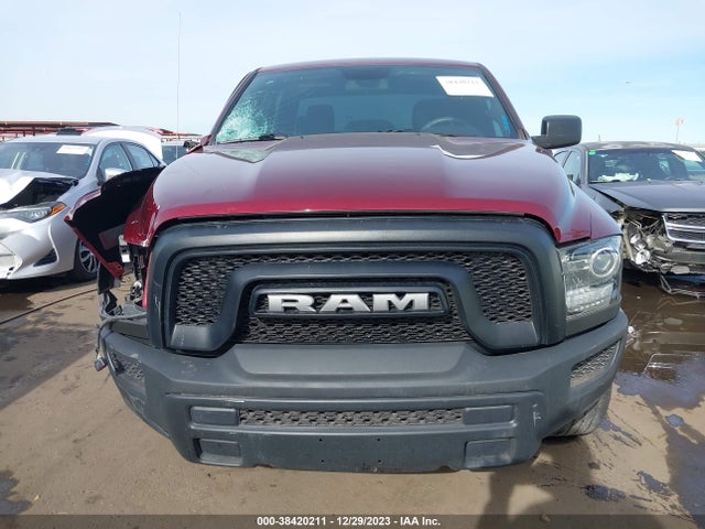 2021 RAM 1500 CLASSIC WARLOCK 4X2 5'7 BOX VIN: 1C6RR6LG2MS500574