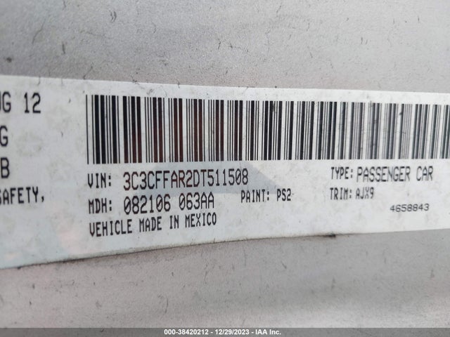 2013 FIAT 500 3C3CFFAR2DT511508 Photo 8