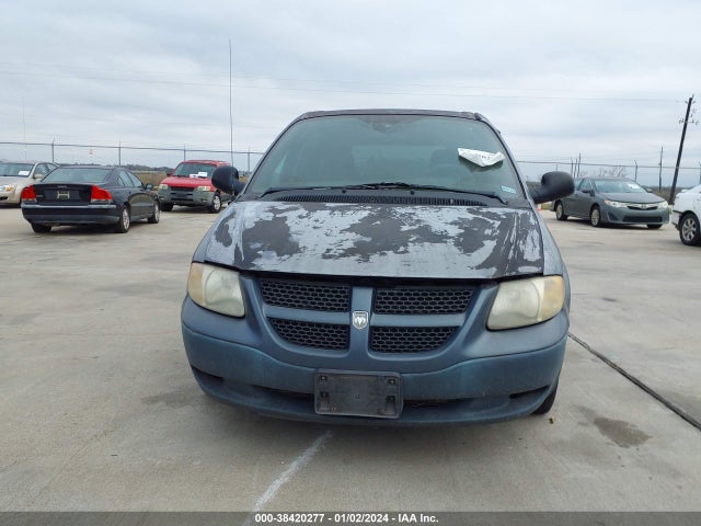 2002 DODGE CARAVAN SE VIN: 1B4GP25352B650066