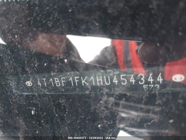 Toyota CAMRY LE 2017 4T1BF1FK1HU454344 Image 9