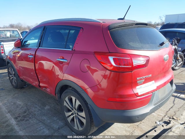 2013 KIA SPORTAGE EX VIN: KNDPC3A2XD7429702