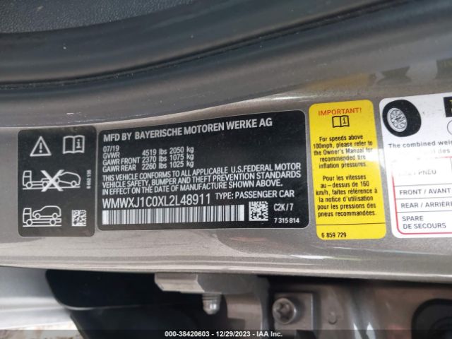 2020 MINI CLUBMAN WMWXJ1C0XL2L48911 Photo 8