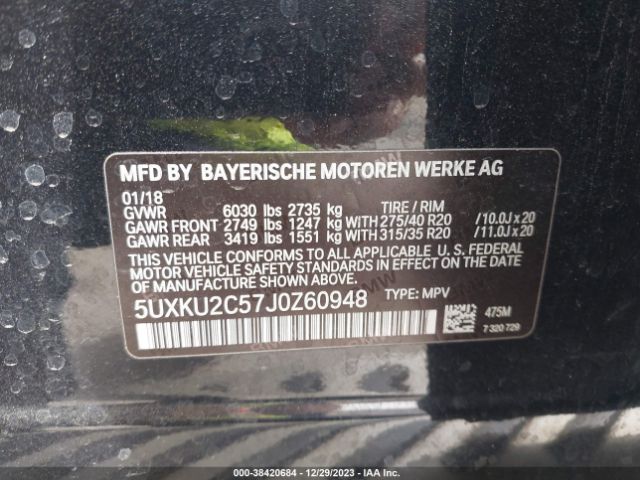 5UXKU2C57J0Z60948 BMW X6 Xdrive35i