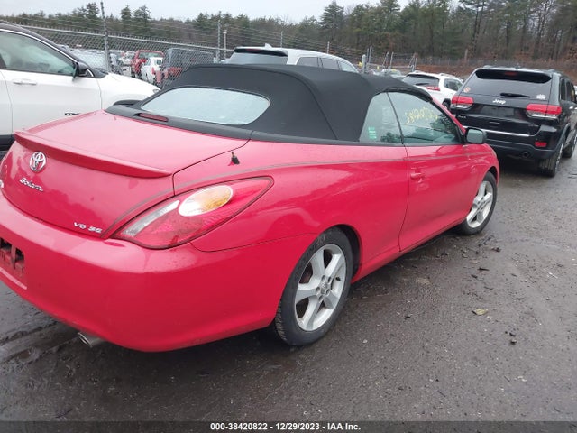 2006 TOYOTA CAMRY SOLARA SE VIN: 4T1FA38P76U077410
