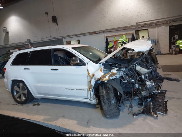2014 JEEP GRAND CHEROKEE OVERLAND VIN: 1C4RJFCG8EC219407
