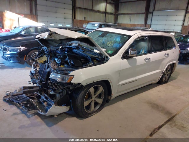 2014 JEEP GRAND CHEROKEE OVERLAND VIN: 1C4RJFCG8EC219407