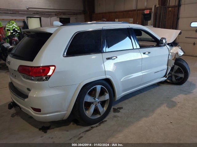 2014 JEEP GRAND CHEROKEE OVERLAND VIN: 1C4RJFCG8EC219407