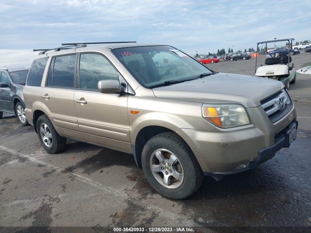 2006 HONDA PILOT EX VIN: 2HKYF18486H527990