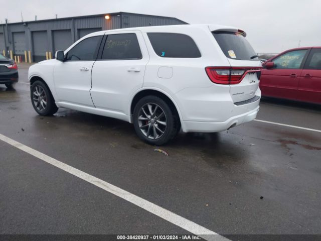 1C4RDHDGXHC796591 Dodge Durango Gt Rwd