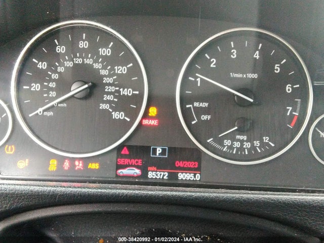 2013 BMW 328I XDRIVE VIN: WBA3B3C53DF145727