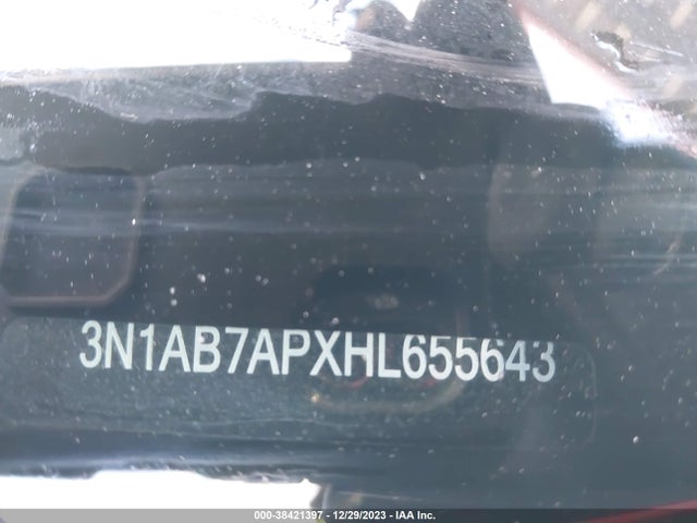 Nissan SENTRA SV 2017 3N1AB7APXHL655643 Image 9