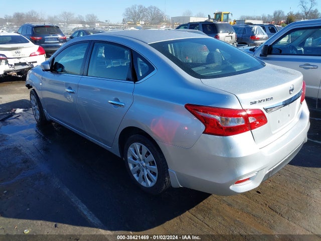 2016 NISSAN SENTRA S VIN: 3N1AB7AP3GY307488