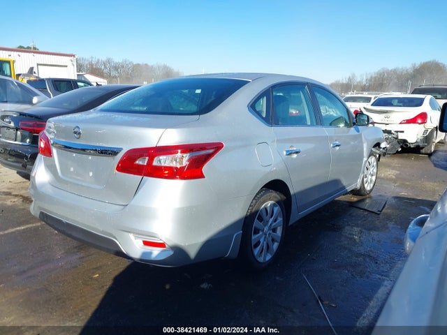 2016 NISSAN SENTRA S VIN: 3N1AB7AP3GY307488